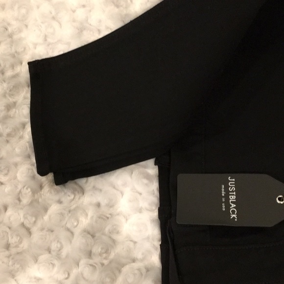 Just Black High Rise Cropped Ankle Jegging - Picture 6 of 6